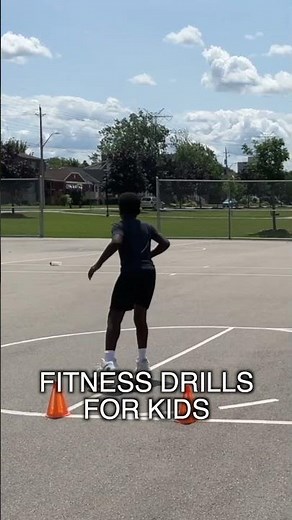 Basketball Fitness Drills For Kids #basketballtraining #basketballworkout #basketball #FYP
