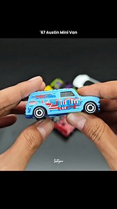 '67 Austin Mini Van #hotwheels #asmr #unboxing #austin #minivan | Lutoyee