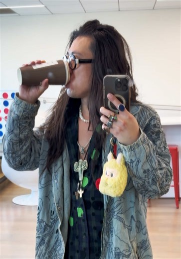 good morning #sanfrancisco 🌈 sipping my philz broadway #coffee 🙂‍↔️ the category is… designer drug diorama that is a ryan murphy production (re: the beauty), allegedly 😵‍💫