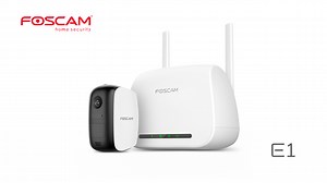 Watch Battery Security Camera, Foscam E1 1080P WiFi Outdoor Security Camera System with Rechargeable Ba... on Amazon Live