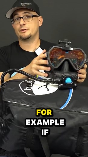 Joe (@joeoceanside) is diving with the OTS full-face mask, and it’s an awesome upgrade for any diver! 🐠 Keep in mind, using a full-face mask does require a bit more training than a traditional dive mask, especially when it comes to clearing it and understanding how your air source connects directly to the mask. That’s why having a backup plan is key—a spare mask and a backup air source like Spare Air are great addition. The best part? Your jaw won’t get tired since you’re not clenching a mouthp