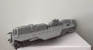 Epoch-class Heavy Carrier – 12, 15, or 18 Inches Long – Custom Fan-made Model. - Etsy
