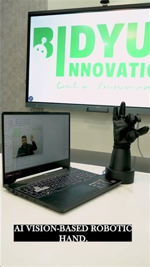AI Vision-Based Robotic Hand | Smart Robotics Innovation by Bidyut Innovation