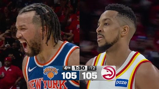 Final 4:10 INSANE ENDING #3 Knicks at #6 Hawks | April 23, 2026