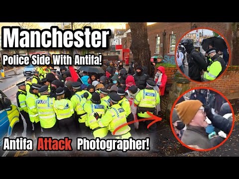 ANTIFA Attack Photographer - Wrongful Arrest!