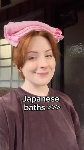 Japanese baths get you CLEAN