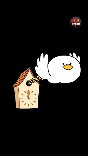 Cuckoo Clock Sound Effect | #shorts