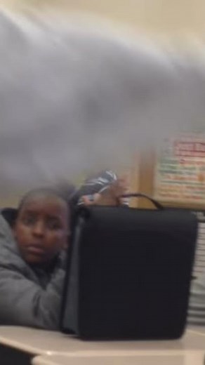 Kid Flips out in class!