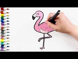 Master the Art of Drawing a Cute Flamingo Step by Step!