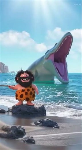 Mosasaurus – The Ocean Giant! 🌊 Kids Dino Show | Ravi AI Dino World #disney #memes #funny #cartoon