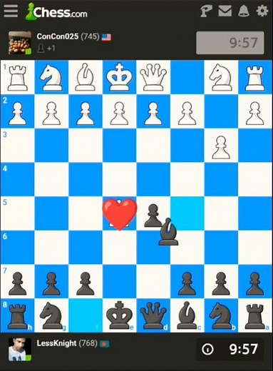 Make Checkmate 9 Moves Only - CHESS.COM #chess #challenge #chesscom #newmoves