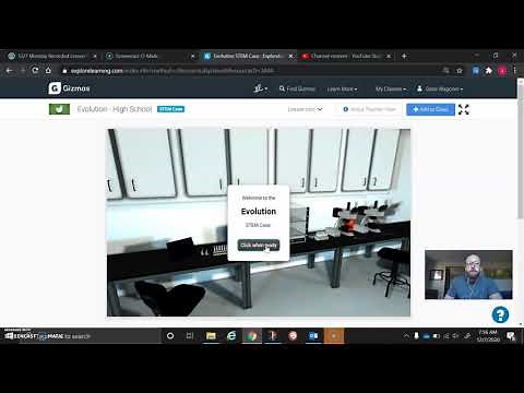 12 7 Bio Recorded Lesson Evolution STEM Gizmo