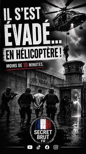 He Escaped from a French Prison by Helicopter 🚁 The Story of Rédoine Faïd
