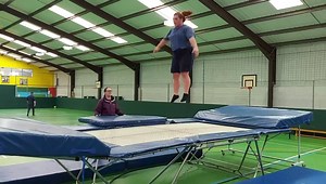 26 reactions | Sophie started work on her forward somersault from the basics, to performing a somersault aided by her teacher to performing a somersault completely unaided. Well done Sophie! And Happy 16th!! We loved the cake  | Wilds Lodge School - Official | Facebook