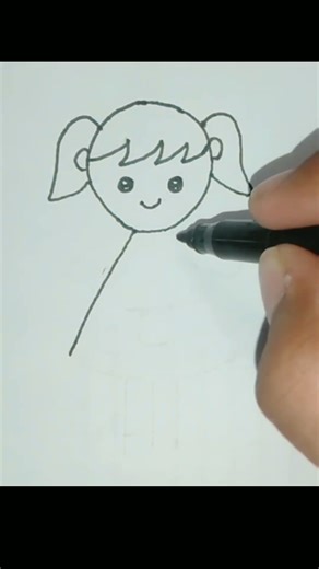 Barbie doll drawing #drawing #drawandcreate #drawingideas #stepbystepdrawing #art #drawing4kids