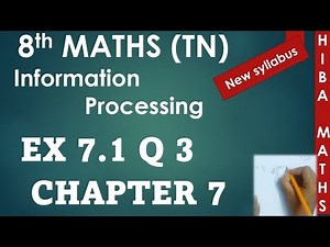 8th maths chapter 7 exercise 7.1 question 3 tn samacheer hiba maths