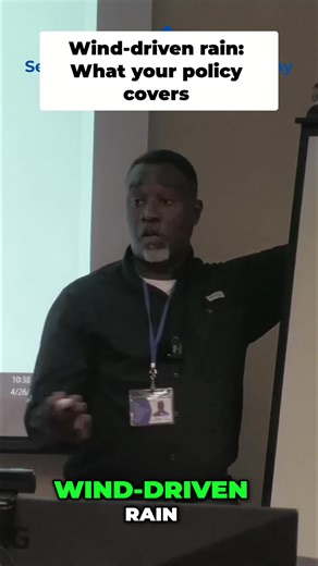 Wind-driven rain got you worried? Storm-created openings are key to coverage. Hail impacts? Yep, those count too! #WindDamage #HailDamage #Roofing #InsuranceClaims