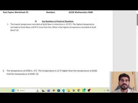 Use of numbers in practical situation