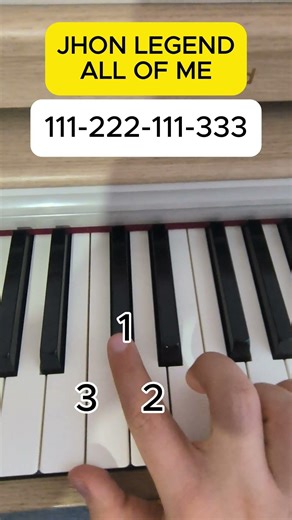 JHON LEGEND ALL OF ME Piano Tutorial | Easy & Slow | Learn Step by Step