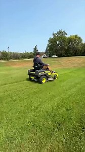 347K views · 2.3K reactions | “Who would’ve thought we’d have battery powered zero-turn mowers? We’ve been using this RYOBI since last summer - off a full charge, it covers over 3 acres and recharges in 2.5 hrs with a supercharger” - @krugerconstruction Save up to $1,000 on the 80V HP Zero Turn Riding Mowers Learn more at https://bit.ly/3T2LMiH #RYOBI #LawnCare #ElectricMower | RYOBI Power Tools Canada | Facebook