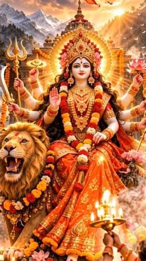 Jai Maa Durga 🙏🙏#jaimatadi #maadurga #navratri #radheradhe