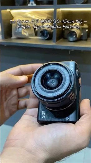 M100 + 15–45 — easy setup, clean results. #lahorecameramarket #arshadphotos #canon