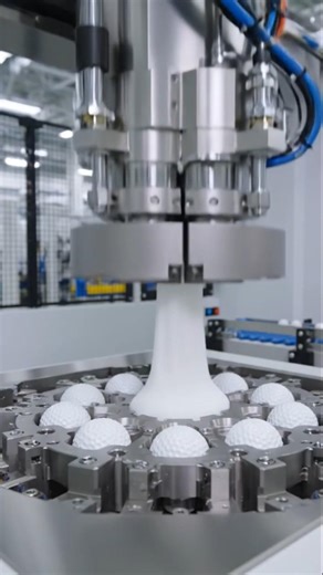 golf ball making machine || #shortsfeed || #viraltechgadget