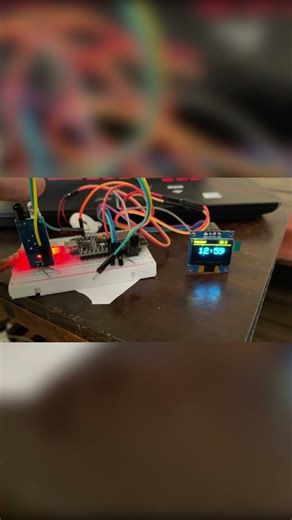 Smart OLED Robot Eyes Project | NodeMCU + IR Sensor #blynk #iot #electronics #esp8266