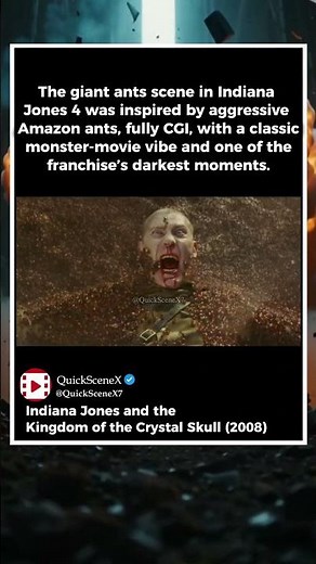 Giant Ants Scene That Traumatized Indiana Jones Fans