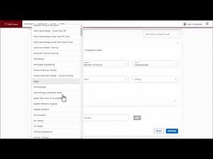 Degree Works: What-If Analysis Tool (Students)