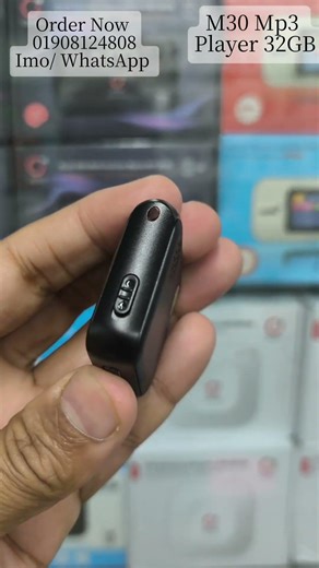 M30 Mp3 Player With Voice Recorder 32Gb Memory Card Built In Type C New Intact Box