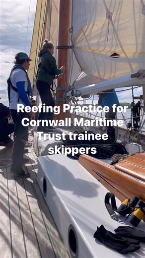 4.2K views · 40 reactions | Cornwall Maritime Trust members gaining their day skipper on pilot cutter Tallulah. A training collaboration between 2 organisations that have 8 wooden vessels between us. #maritimeheritage | Classic Sailing | Facebook