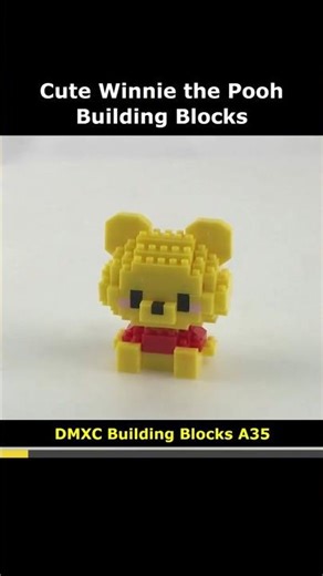 Winnie the Pooh A35 Blocks #Winnie_the_Pooh #DMXC #Pooh #A35 #Disney #Bear #Lego #MiniBlock