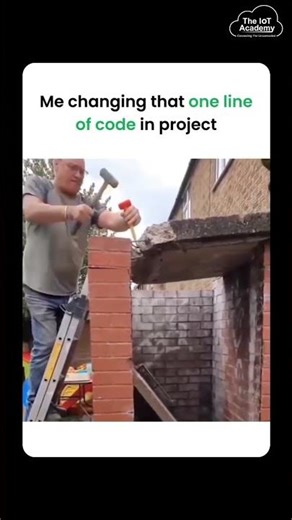 Changed one line of code…Now the whole project needs therapy. 😂 l #shorts