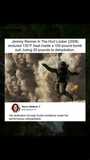 Jeremy Renner's Brutal Hurt Locker Shoot