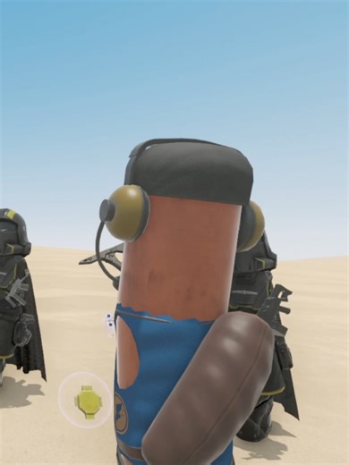 Testing Helldivers Melee #vrgaming #virtualreality #quest3 #vr #h3vr #helldivers #helldivers2