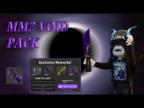 Getting VOID knife + effect (MM2-roblox)