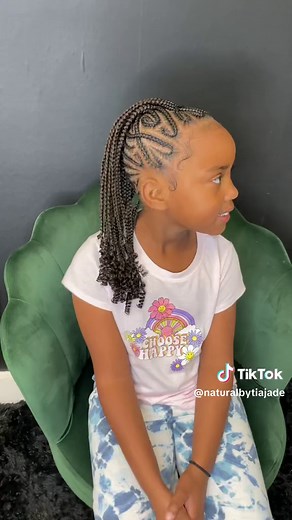 Creative Kiddie Braided Mohawk Hairstyle
