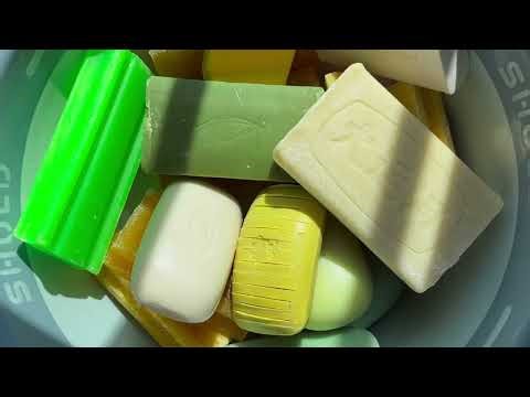 Soap Cutting ASMR | Relaxing Videos No Talking ASMR | Crunchy Soap Cutting ASMR