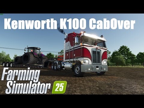 FS25 Mods - Kenworth K100 CabOver