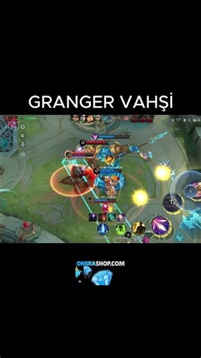 GOING WILD WITH GRANGER IS SO EASY #mobilelegends #mlbb