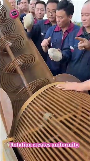 This Rotating Steel Cage Sorts Farm Produce With Perfect Precision