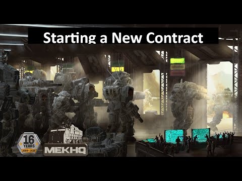 MekHQ Tutorial -- Starting a New Contract