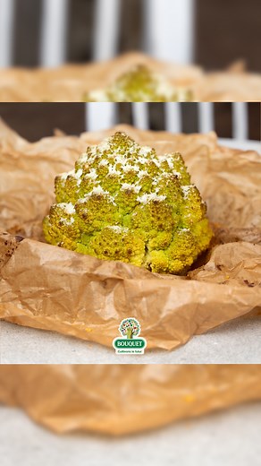 💚 Qui veut donner sa langue au chou ? Aujourd’hui, on cuisine le plus atypique des choux Bouquet, le chou romanesco, simplement grillé au four avec du parmesan. La recette en commentaire👇🏻 #chou #chouromanesco #recette #recettefacile #recettemaison #cuisine #cuisinemaison #faitmaison #dansmacuisine #cultivonslefutur | BOUQUET - Cultivons le futur