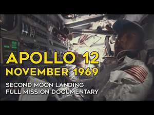 Apollo 12 Full Mission (part 2) - EVA, Surveyor, LM Redock, Reentry, Splashdown, Documentary, HD