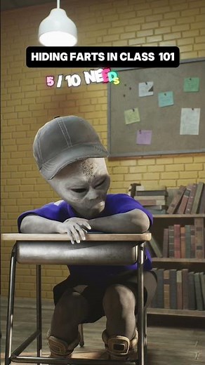 👽 Funny Alien Animation - Hiding Farts👽 #funny #animation #fart #farts #memes #meme