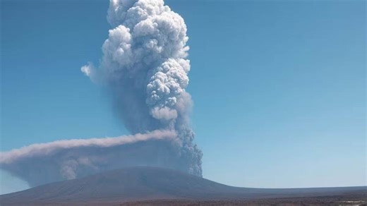 Volcano awakens after 12,000 years, sending ash clouds across the globe