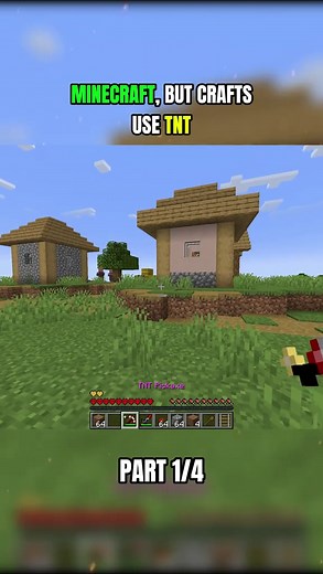 Minecraft But Crafts Use TNT ft. xNestorio