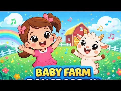 Baby Goat Dance Party 🐐 | Fun Farm Song for Kids | nursery rhymes