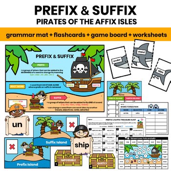 Prefix & Suffix LOW PREP Morphology Activities
